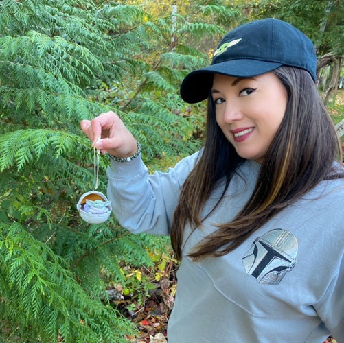 Look by Livin La Vida Yoko featuring The Child Sketchbook Ornament Star Wars: The Mandalorian