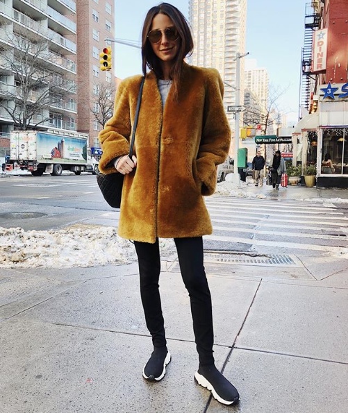Fashion Look Featuring Chloé Coats and Sandro Fur & Shearling Coats by ...