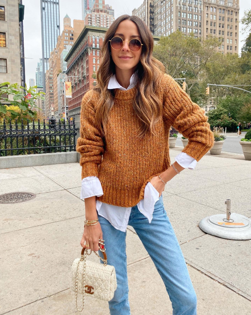 Fashion Look Featuring Oliver Peoples Sunglasses and Free People Sweaters  by somethingnavy - ShopStyle