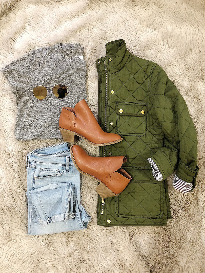 Fashion Look Featuring J.Crew Jackets and Abercrombie & Fitch Cropped ...