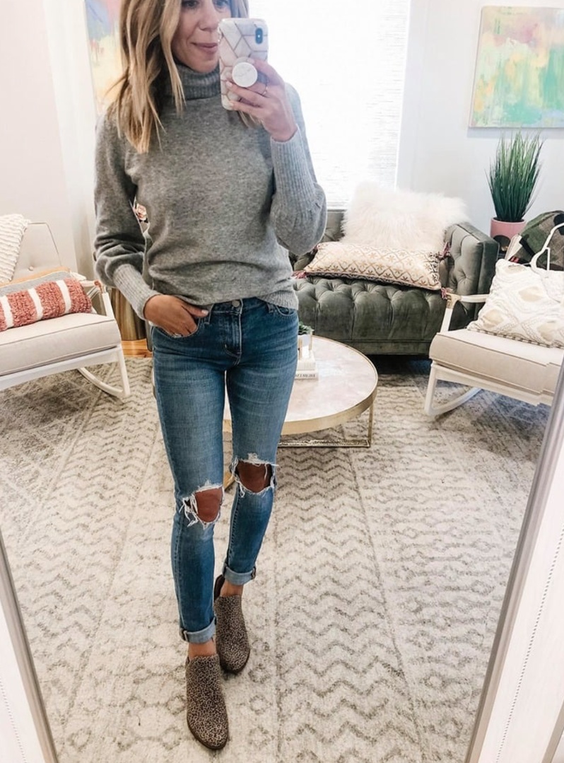 Fashion Look Featuring J.Crew Plus Size Sweaters and Levi's Distressed ...
