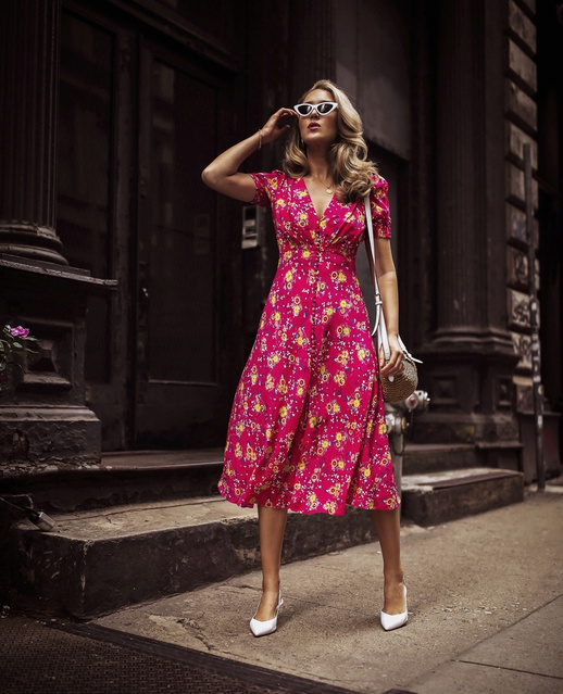 felicity and coco rita wrap dress