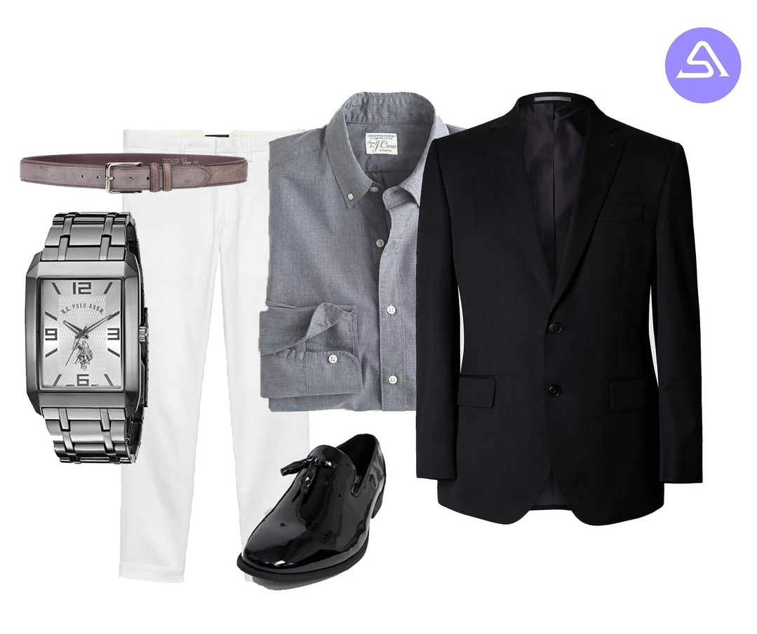 Fashion Look Featuring Marks and Spencer Sport Coats & Blazers and U.S ...
