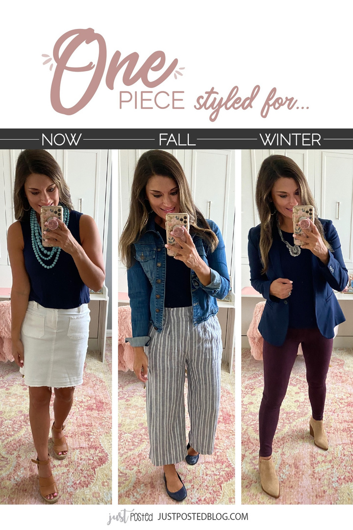 Fashion Look Featuring Old Navy Blazers and Apt. 9 Skirts by justposted ...