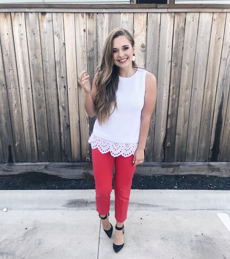 j crew high rise slim boy chino