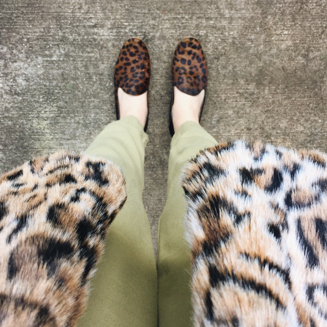 franco sarto fur mules