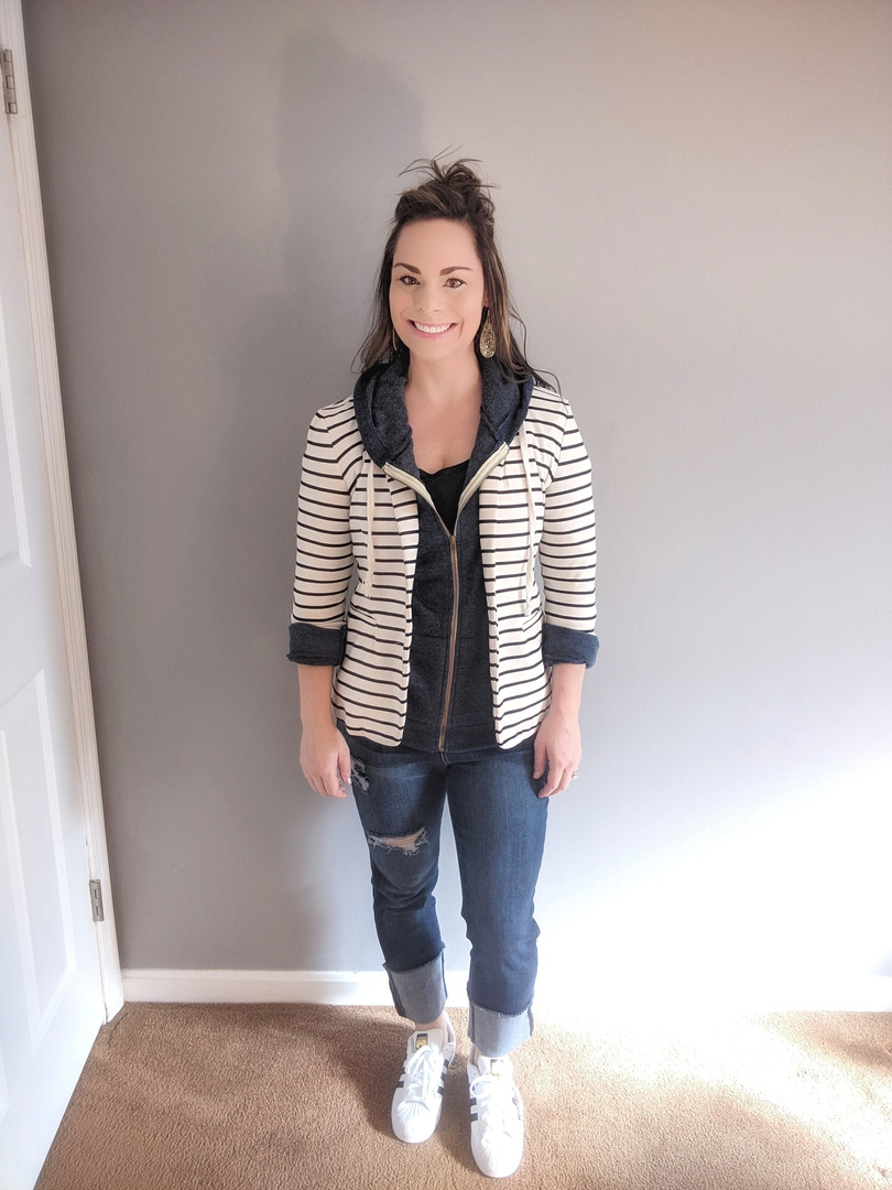 Look by coffeeandhugs featuring Cuffed Jeggings