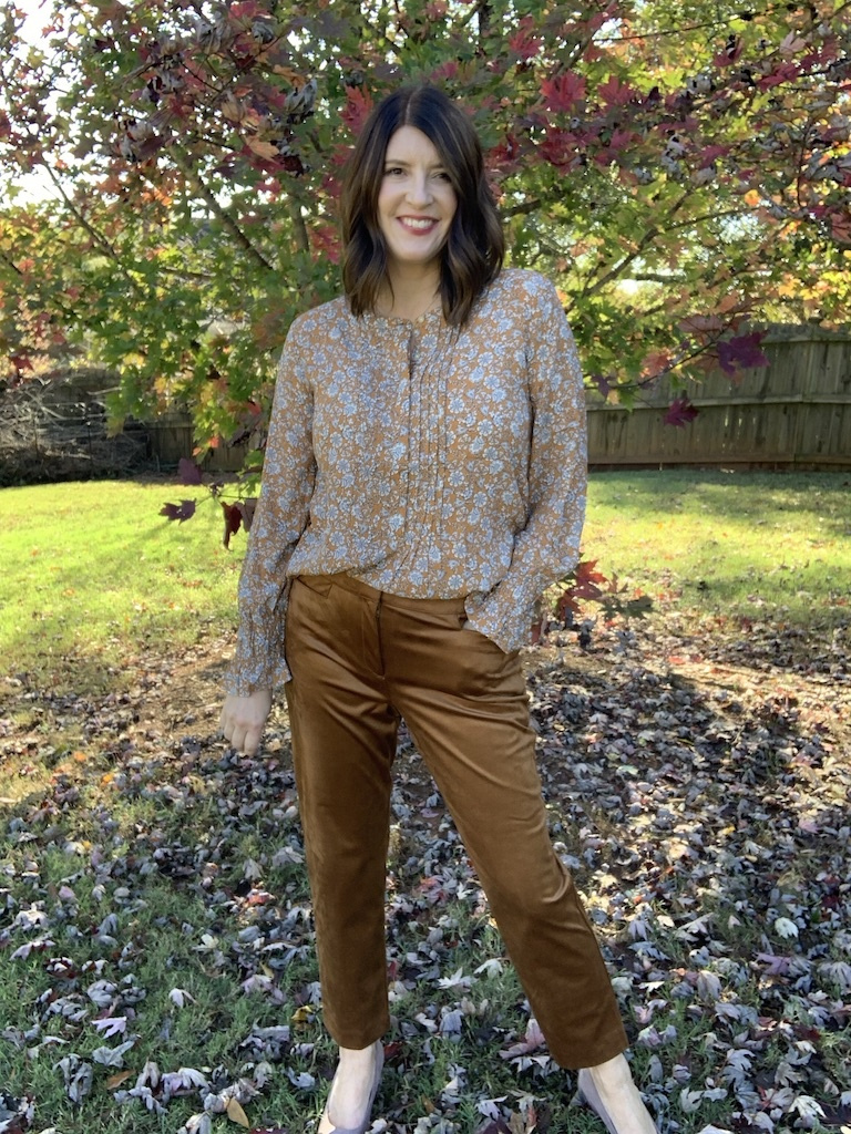 loft henley blouse