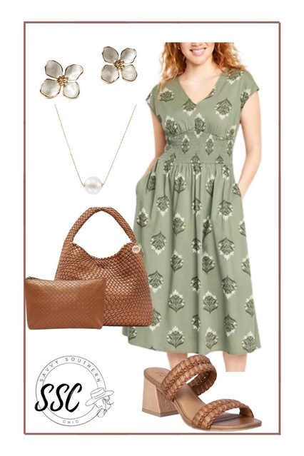 Spring dress outfit #springfashion #springstyle