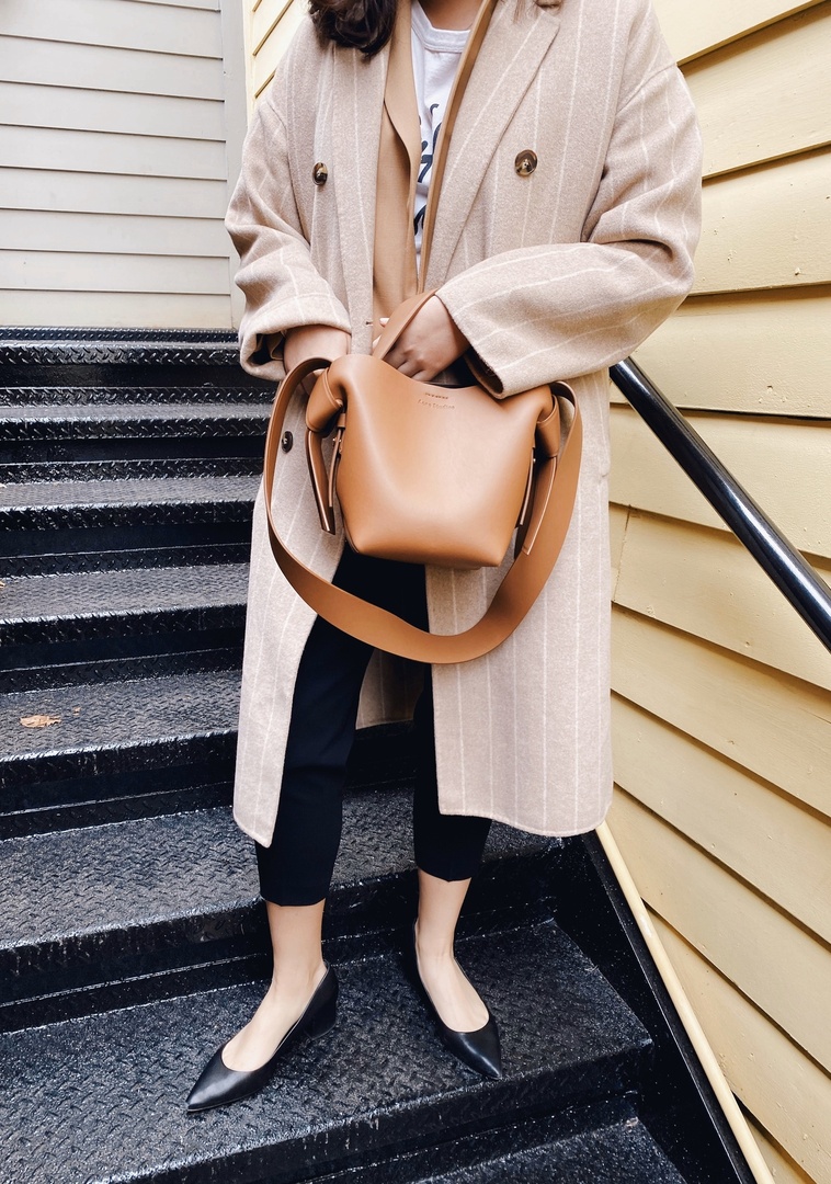 Fashion Look Featuring Acne Studios Shoulder Bags and Acne