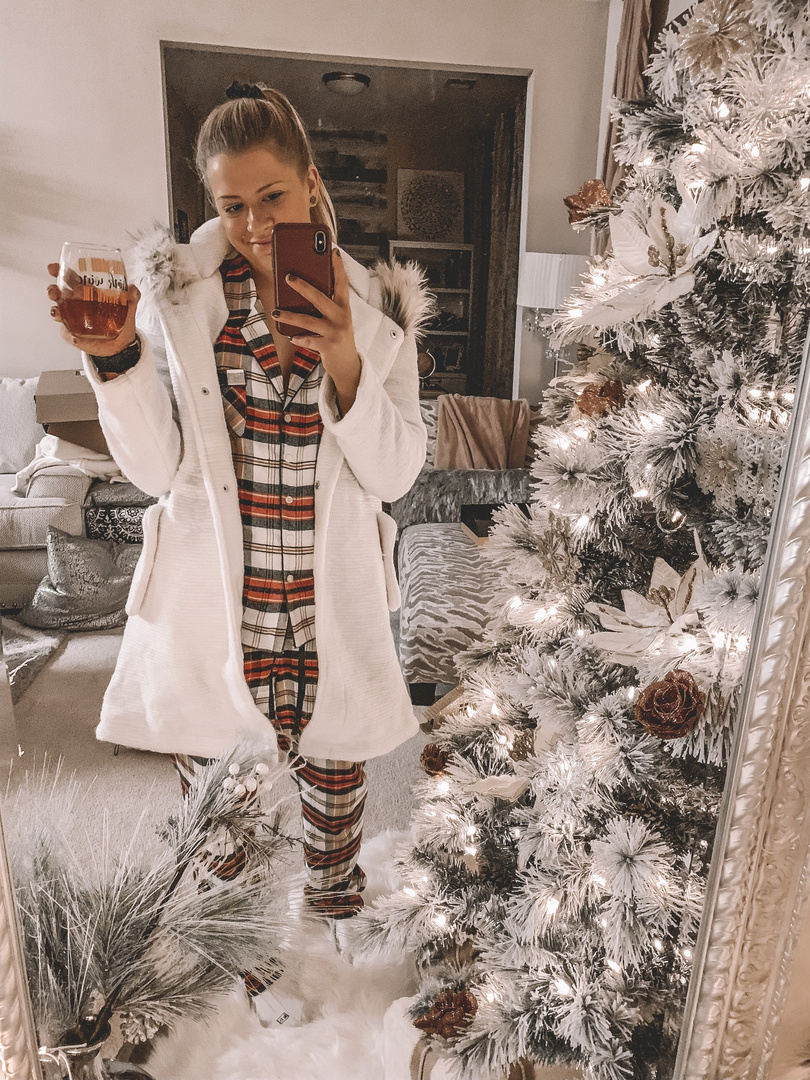 Fashion Look Featuring BB Dakota Coats and Nordstrom Pajamas by ...