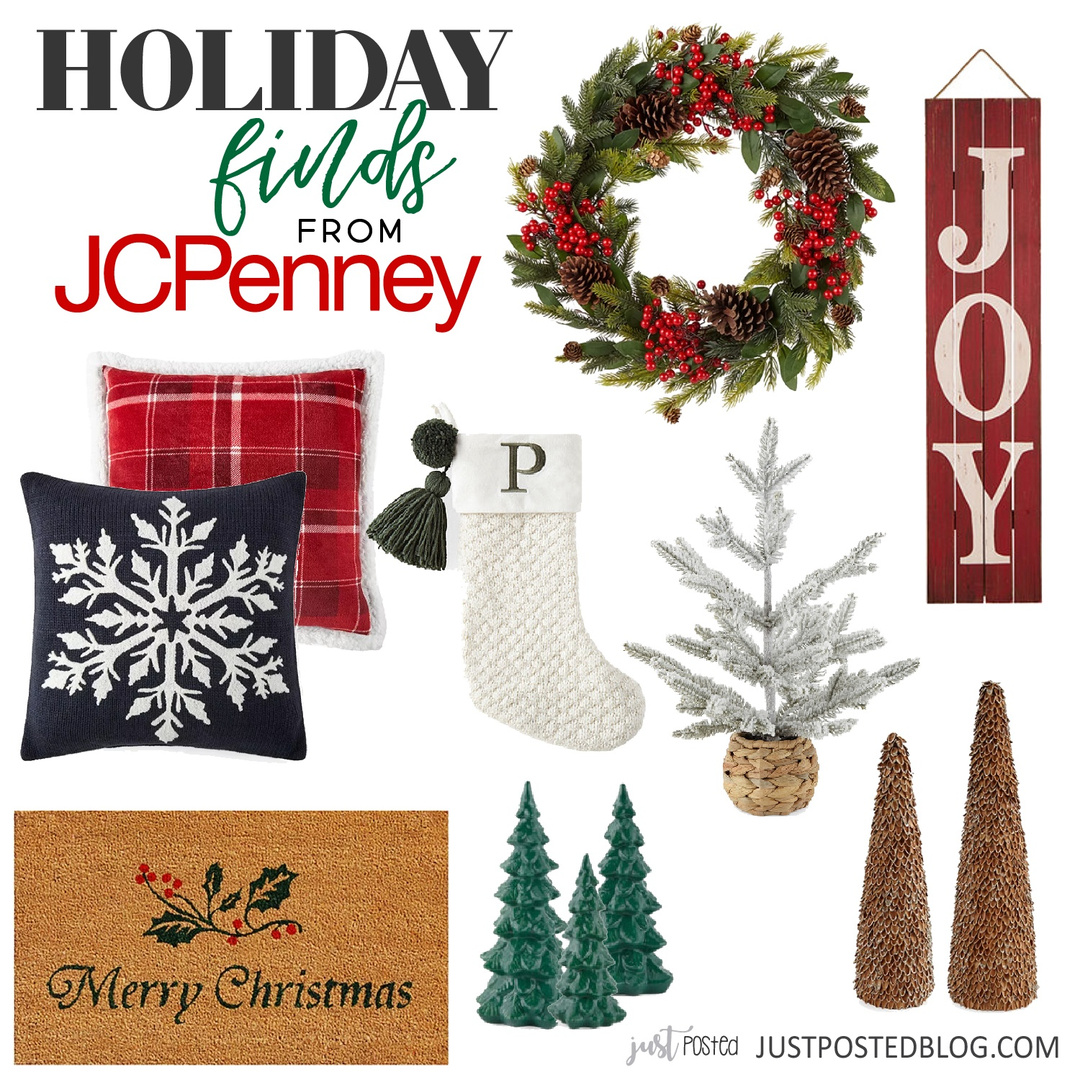 Fashion Look Featuring JCPenney Holiday Decorations and Glitzhome