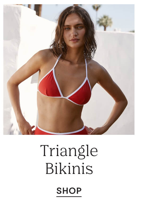 Shop Triangle bikinis