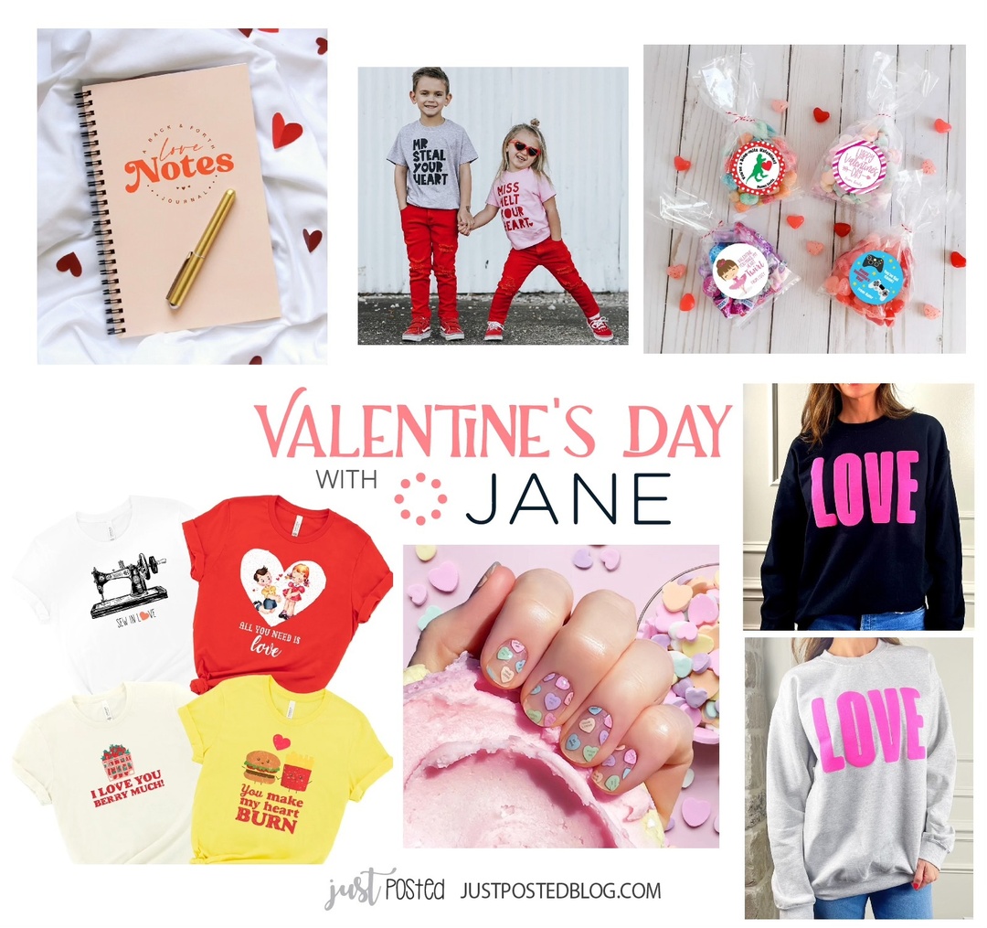 Look by Just Posted featuring Valentine Stickers And Bags | Set Of 24