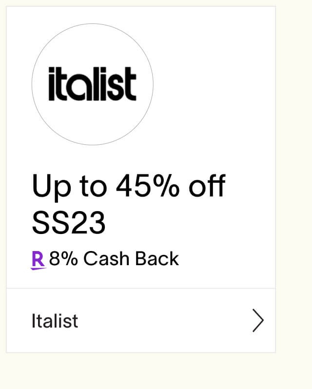 Italist up to 45% off SS23