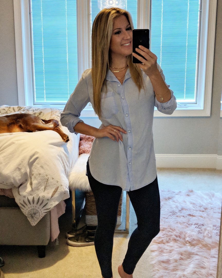 Fashion Look Featuring Old Navy Petite Tops and Express Petite Pants by ...