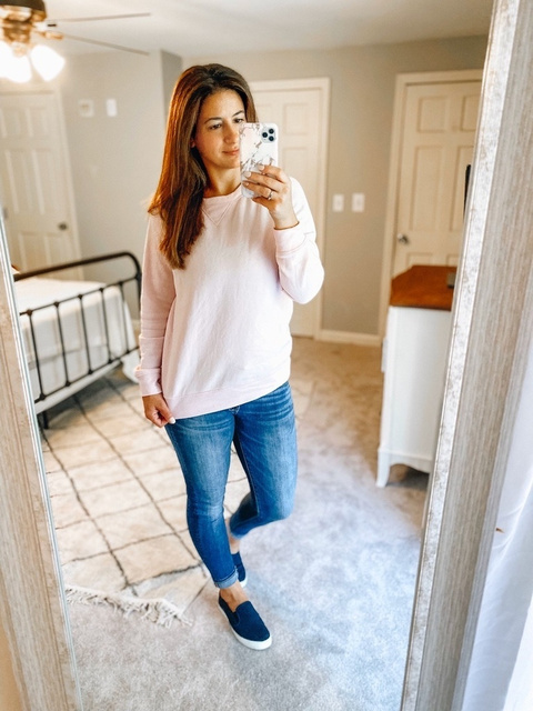 old navy boyfriend tunic sweatshirt