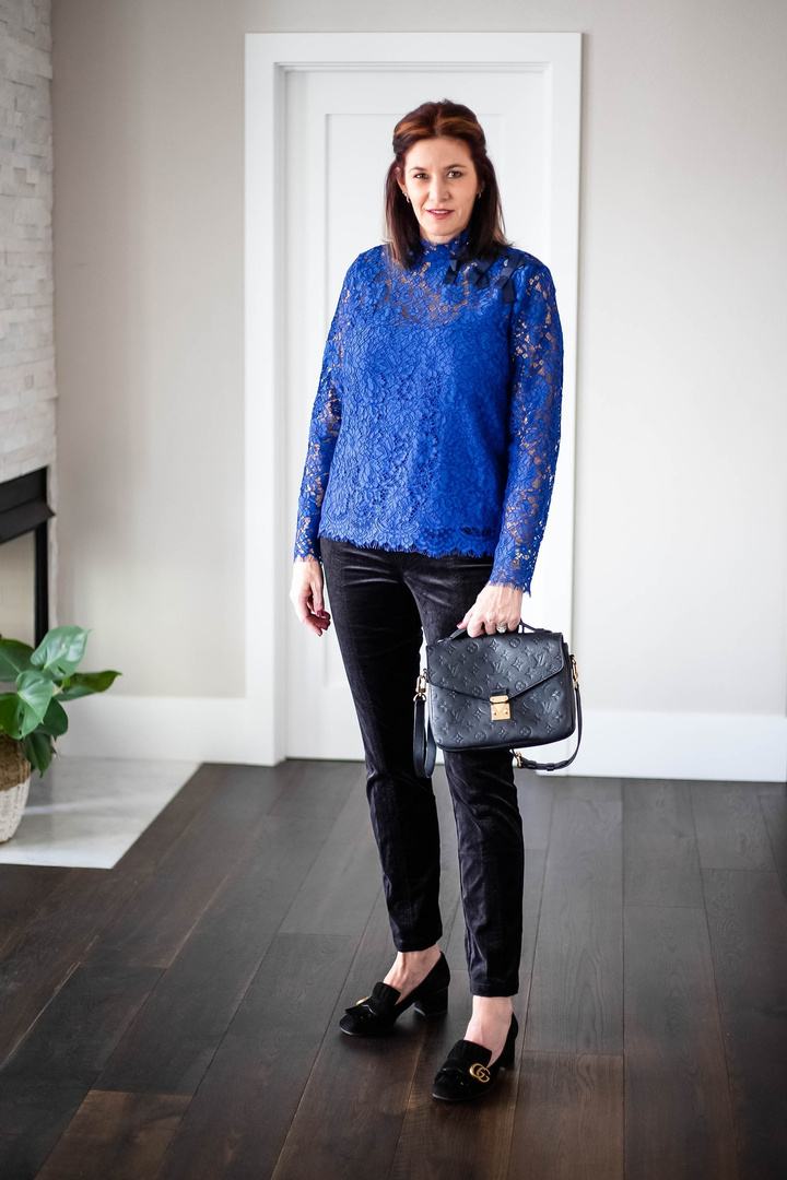 J crew lace top Clearance