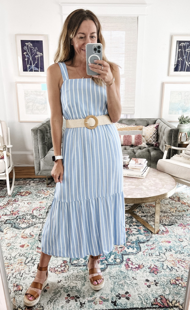 Fashion Look Featuring Amazon Essentials Day Dresses and Teva Flats by ...