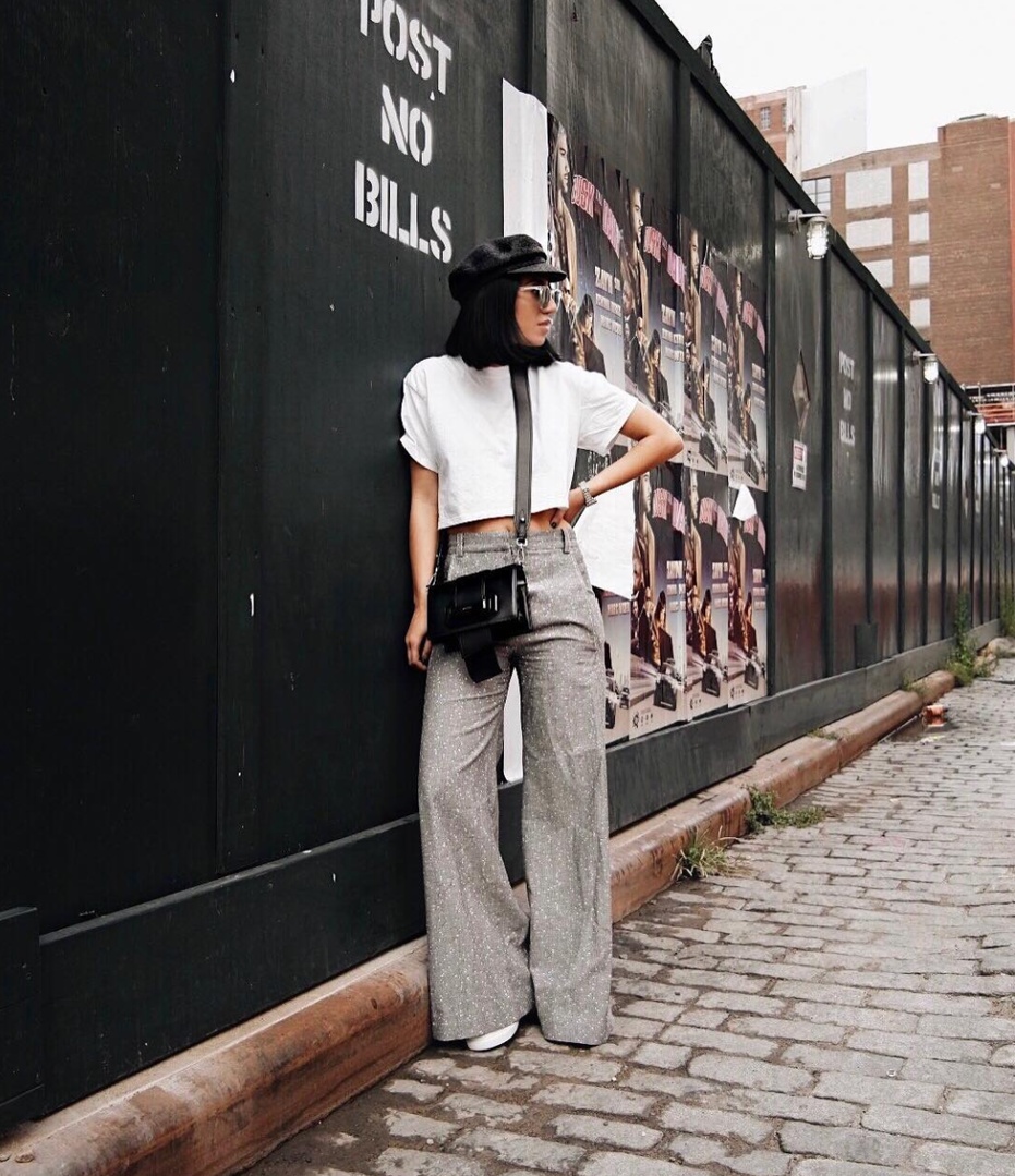 Fashion Look Featuring Topshop Wide Leg Pants and Isabel Marant Hats by ...
