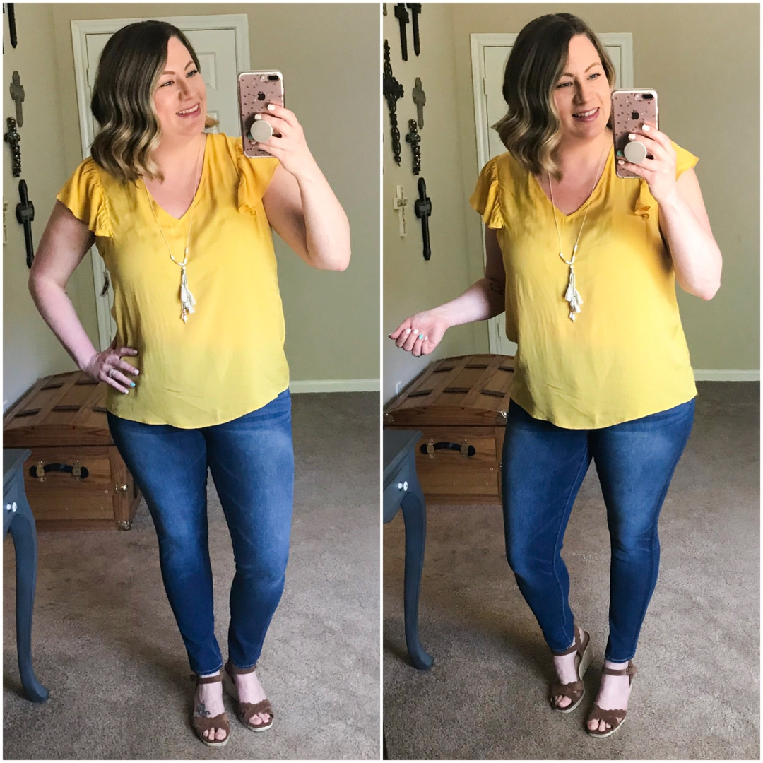 lucky brand petite tops