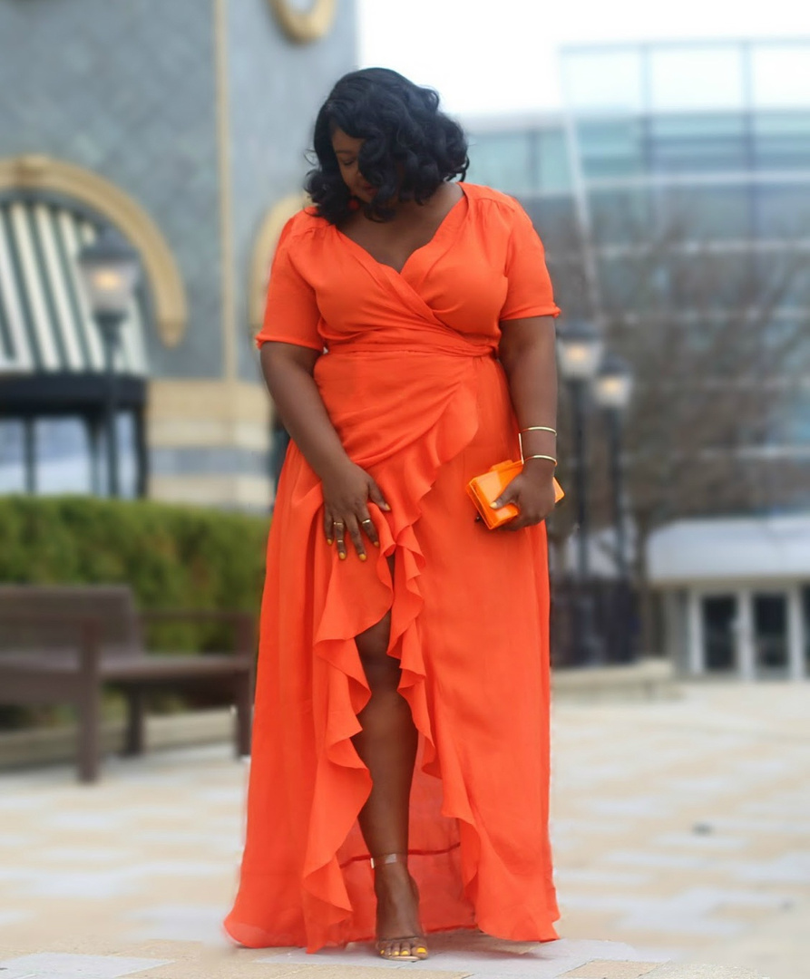 I got so much feedback about this dress that I decided to search for something similar I've linked a few options below. FYI Im wear a 16 regular here in tall I am not really a size 16 so sometimes you have to think past the number on the tag xo #MyShopStyle #ContributingEditor #TrendToWatch #PlusSize #springsyle #springfinds