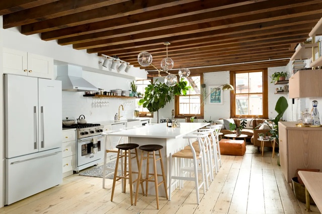 A Scandinavian-Style loft apartment in New York