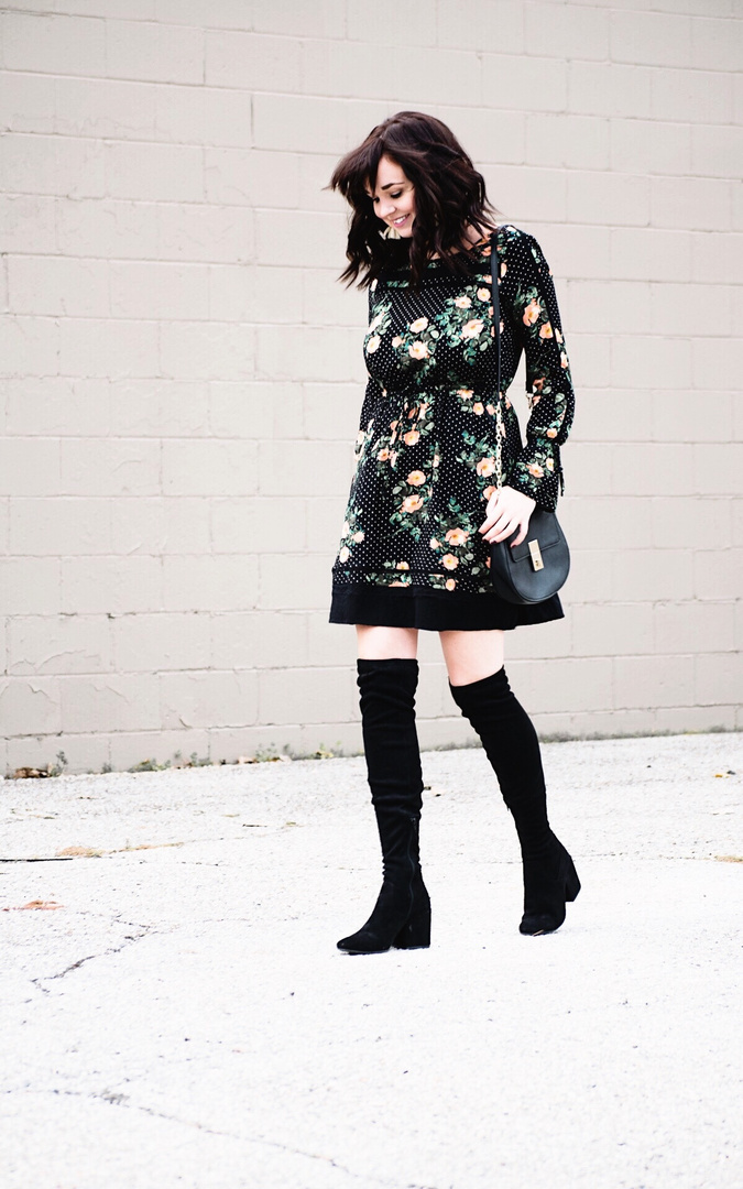 Fashion Look Featuring Lauren Conrad Day Dresses and dv Boots by ...