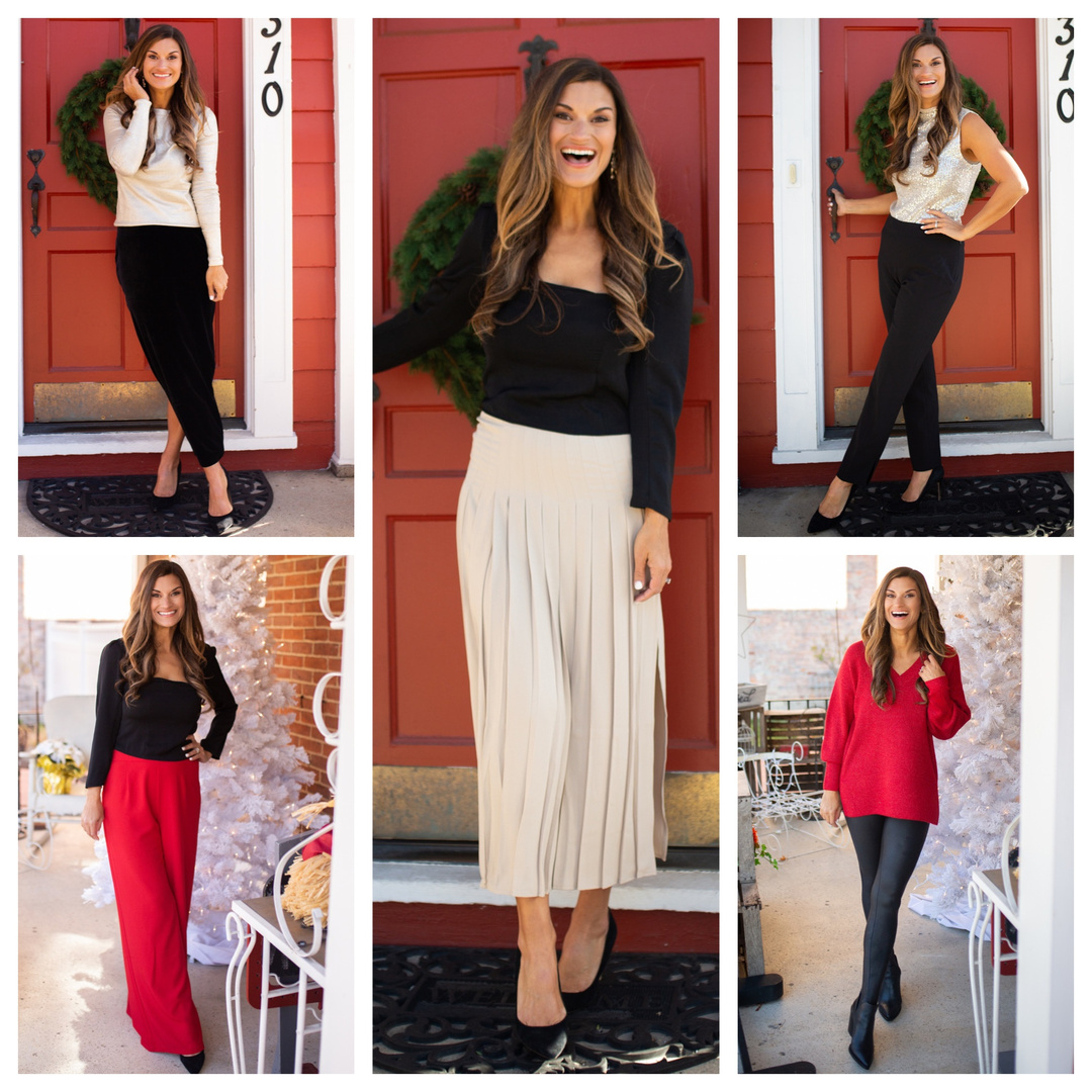 Fashion Look Featuring Open Edit Sleeveless Tops and Halogen VNeck