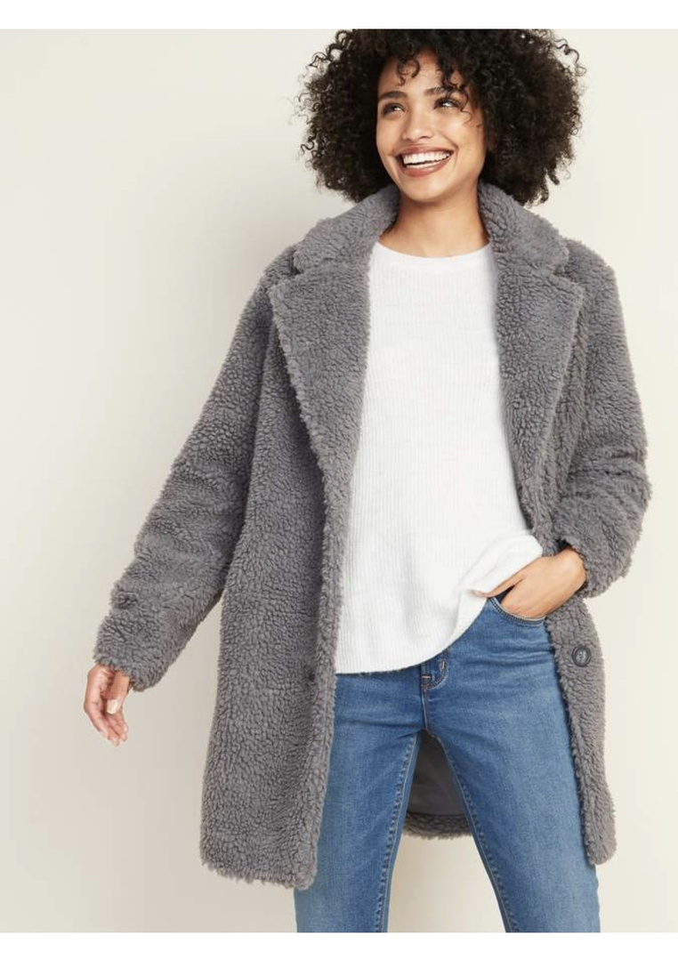 teddy coat old navy