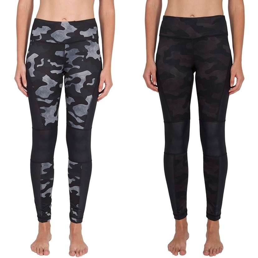 camo print workout leggings