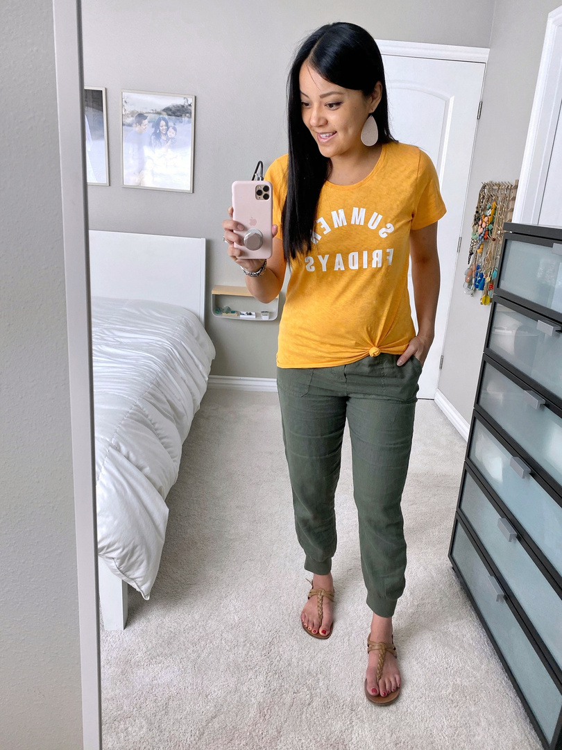 Fashion Look Featuring J.Crew T-shirts and Caslon Pants by  puttingmetogether - ShopStyle