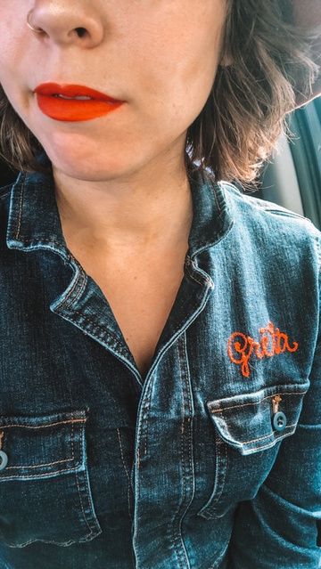 madewell denim coverall romper