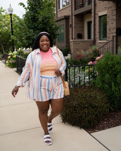 I'm wearing a size XXL in all pieces.  #PlusSize #MyShopStyle #TrendToWatch