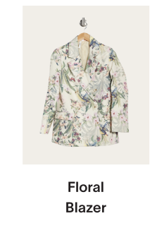 Floral Blazer