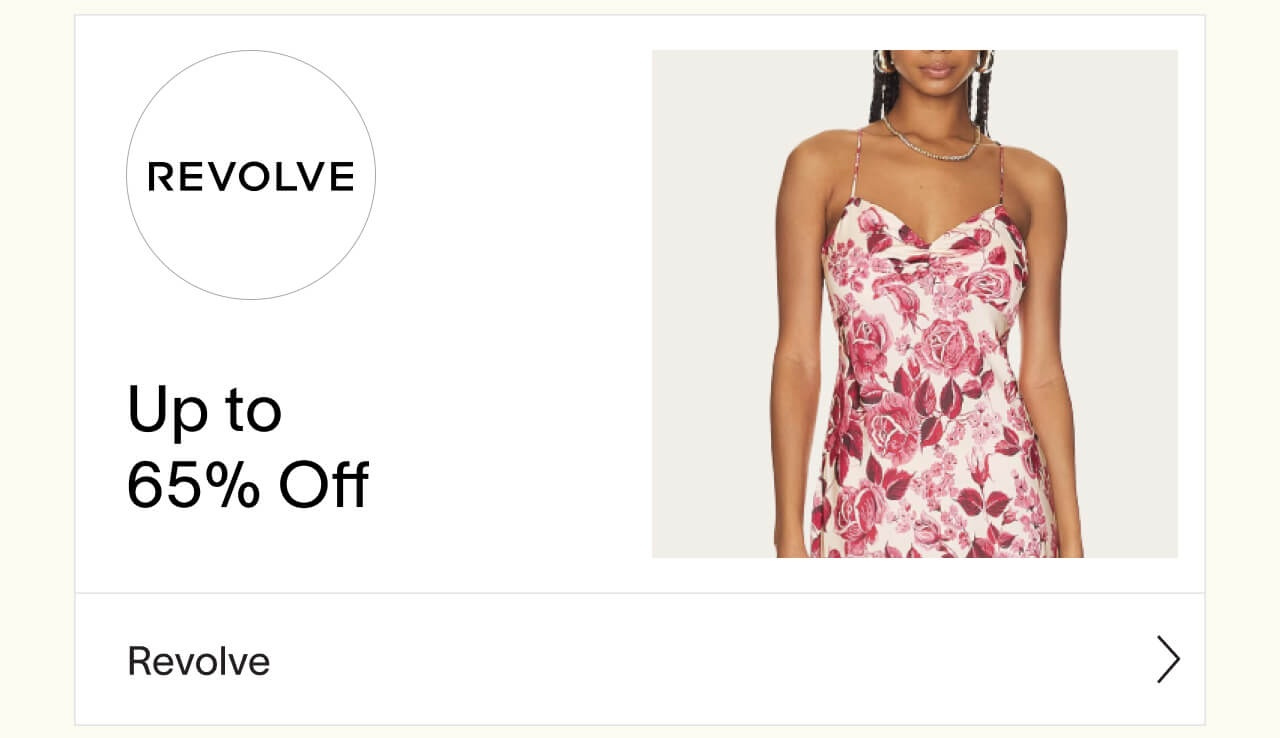 Revolve Up to 65% off