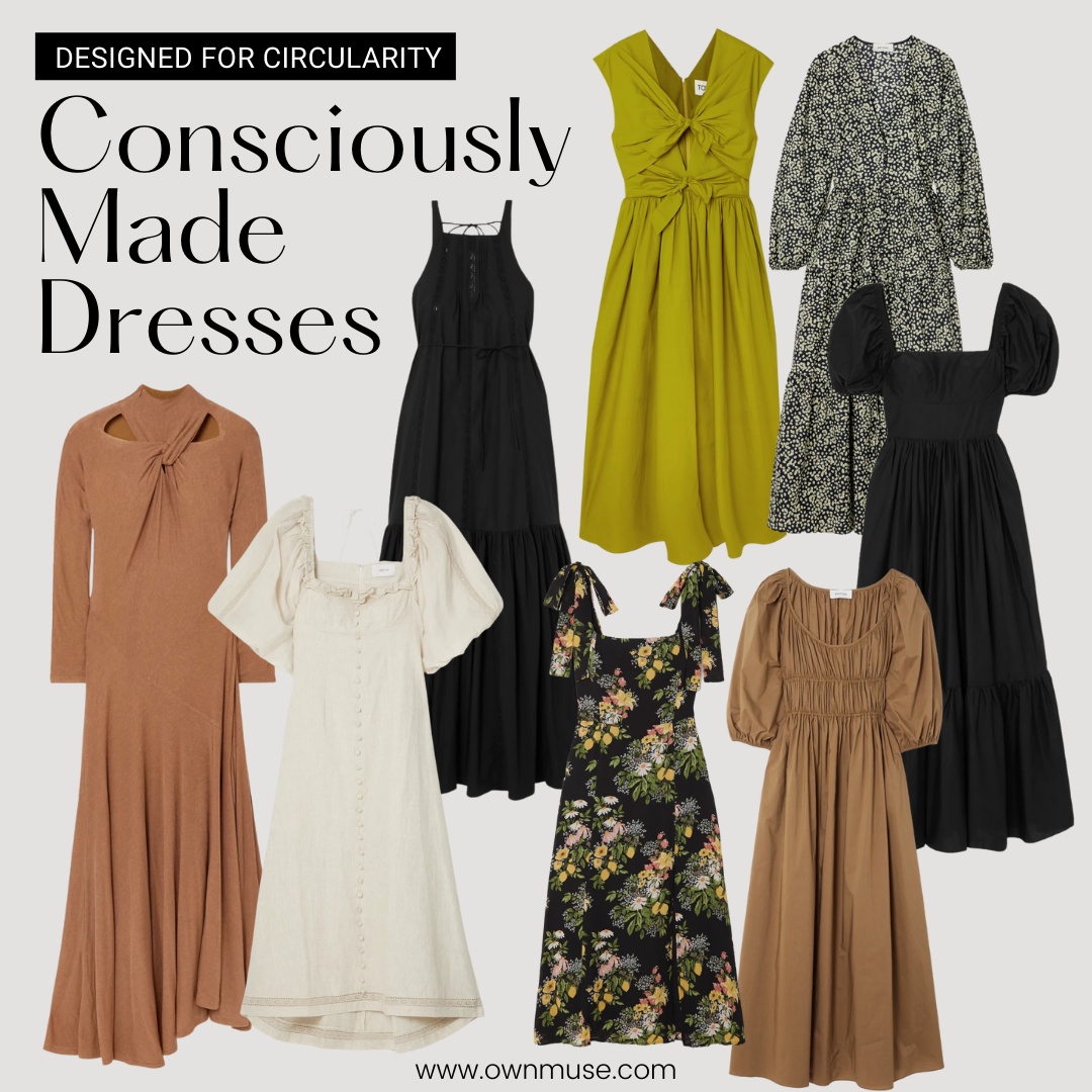 Look by Capsule Wardrobe Planning by OwnMuse featuring Savannah Morrow - + Net Sustain Amity Embellished Belted Crinkled Organic Cotton-gauze Wrap Dress - Cream