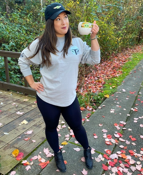 Look by Livin La Vida Yoko featuring Star Wars: The Mandalorian Spirit Jersey for Adults