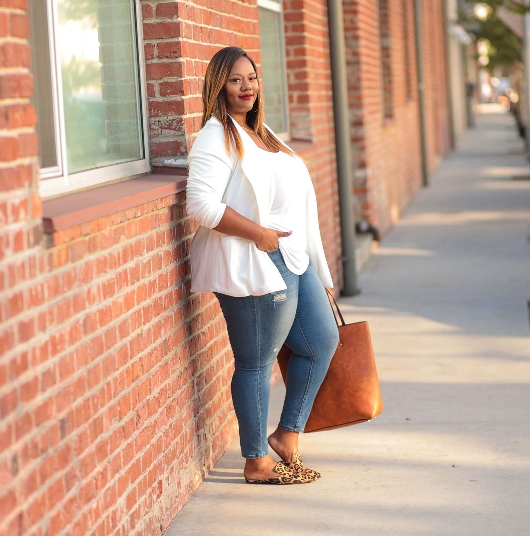 Fashion Look Featuring Charlotte Russe Plus Size Jackets and Old Navy ...