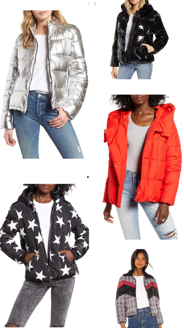 Look by Kristi Hemric featuring Central Park West Wesley Printed Puffer