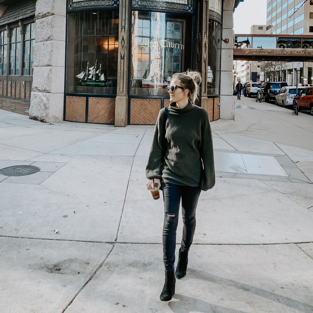 Fashion Look Featuring BP Tunics and Madewell Cropped Fit by styledwandering - ShopStyle