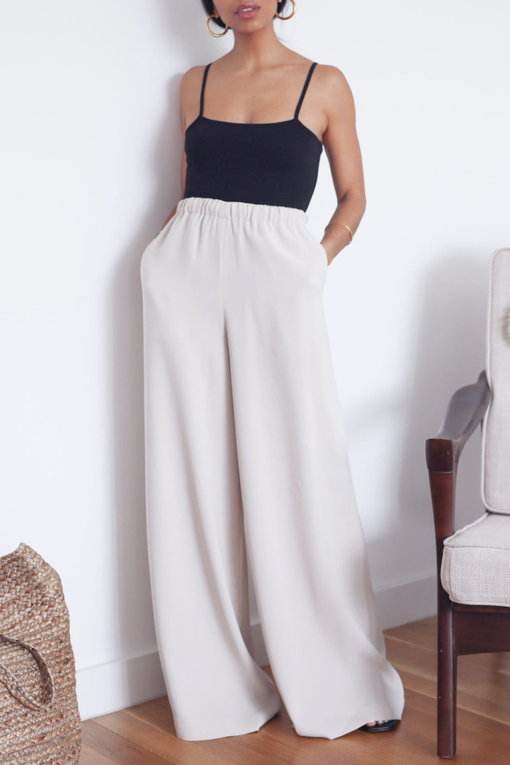 Look by Wait, You Need This featuring Silk Slip Dress - Black