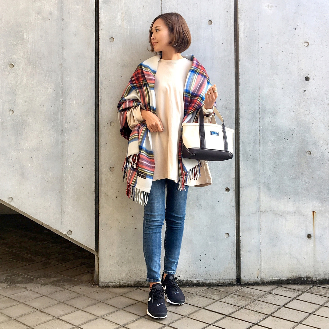 #ShopStyle #shopthelook #ssjpストール #ストール #チェックストール