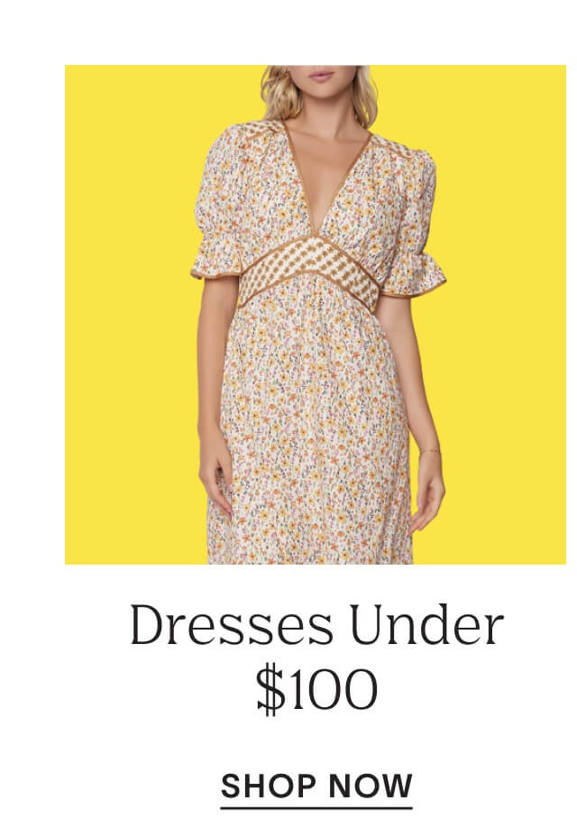 Shop Dresses Under $100