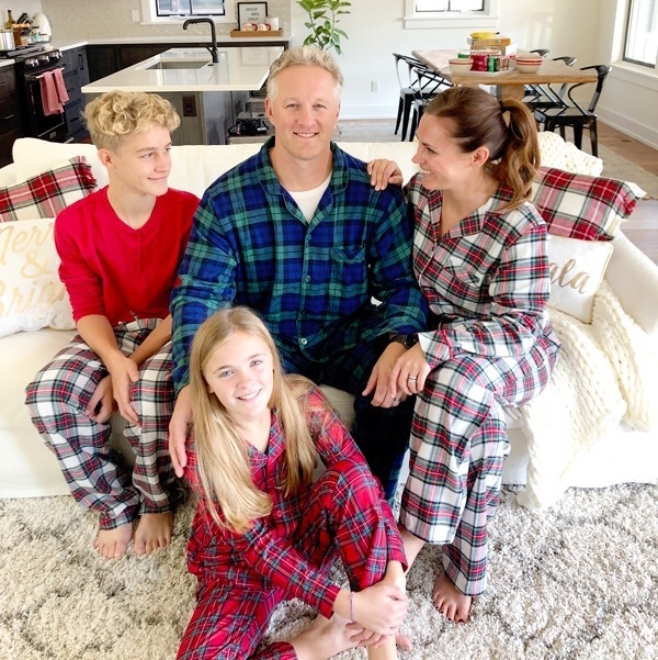 Family Pajamas Matching Women's Mix It Stewart Plaid Family Pajama