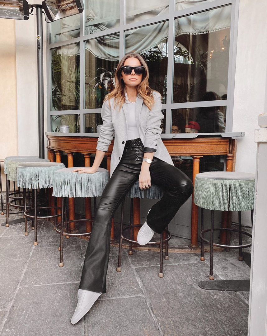 Look by Allegra Shaw featuring Petite Long and Lean-Fit Washable Wool-Blend Blazer