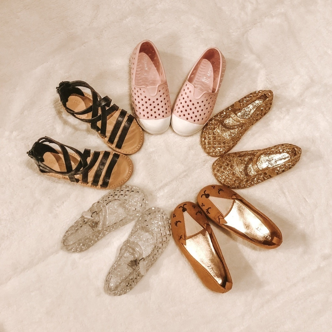 Fashion Look Featuring Old Navy Girls' Shoes and Old Navy Girls' Shoes