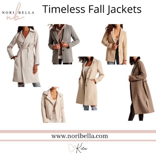 drapey open trench coat