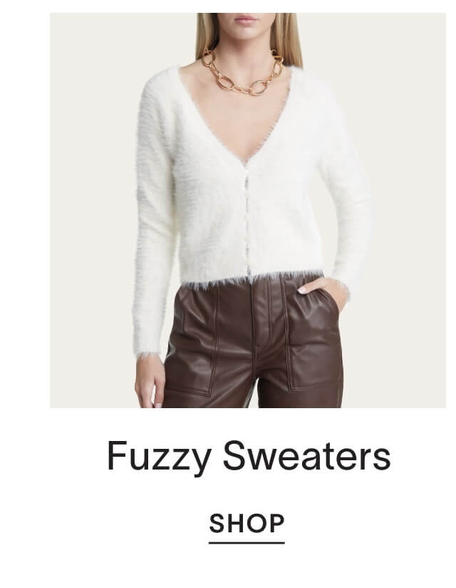 Fuzzy Sweaters