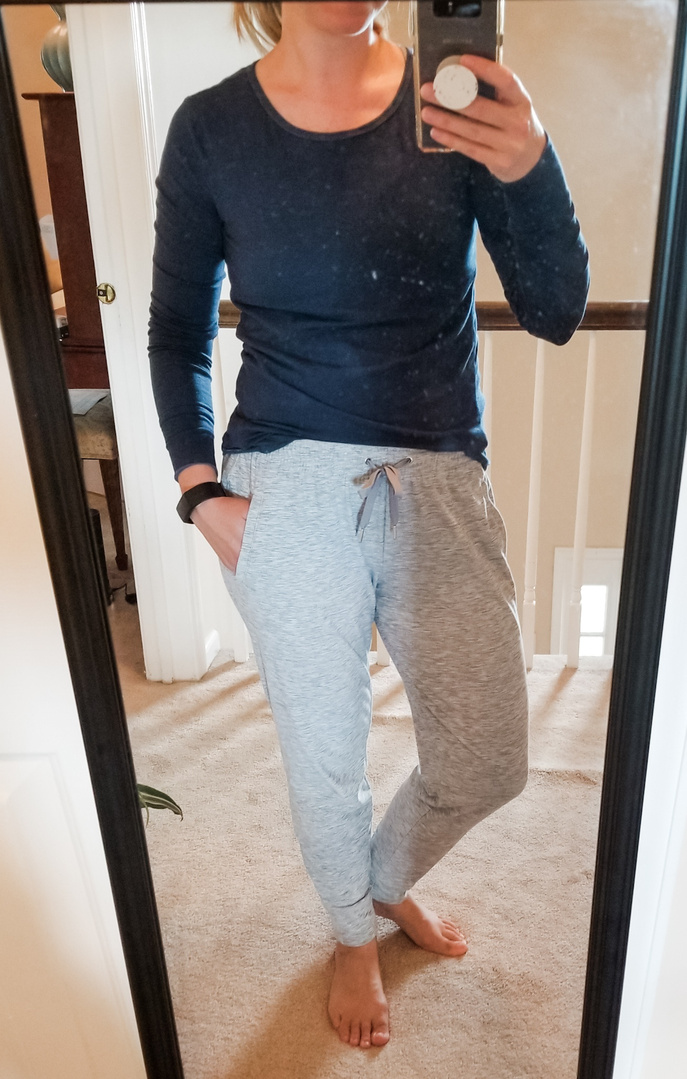 mid rise breathe on joggers